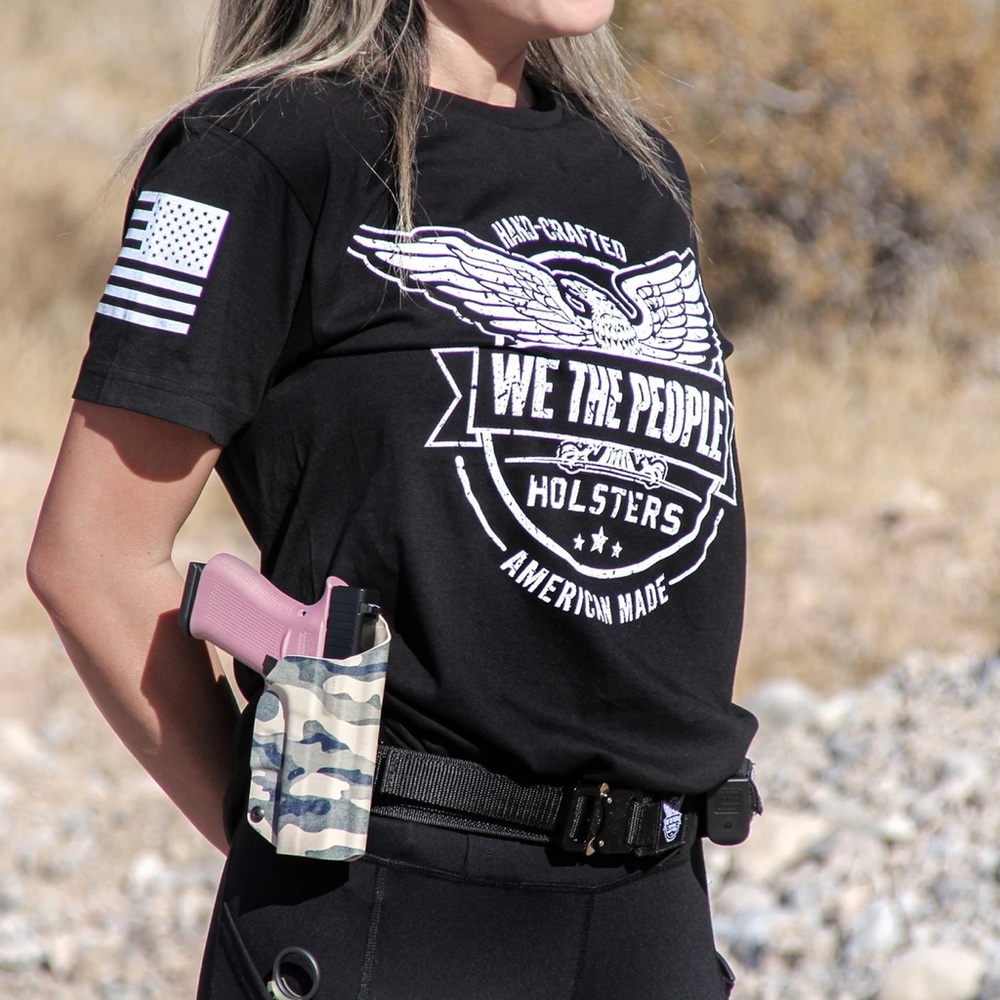We The People Holsters Logo Short Sleeve Shirt Size Medium